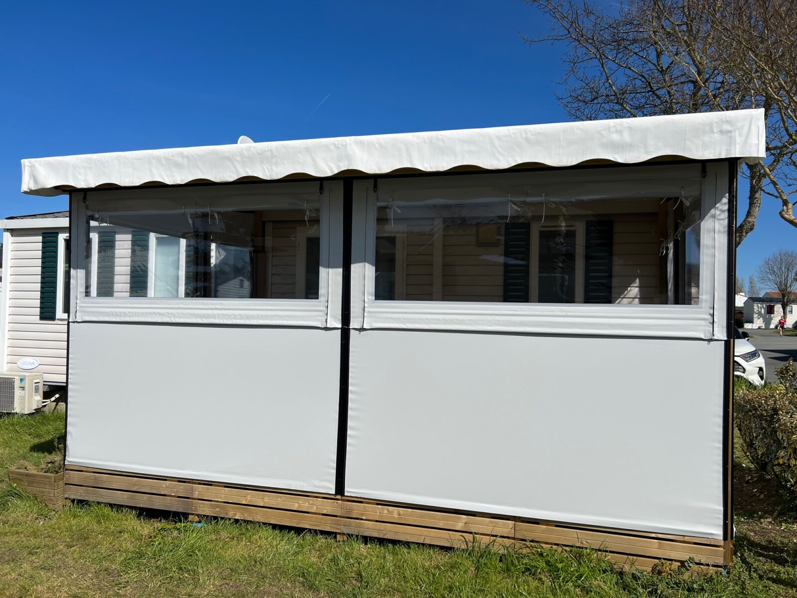 Abris Home Services Vente De Mobile Home Aux Sables D Olonne Saint Jean De Monts Et La Roche Sur Yon TOILE