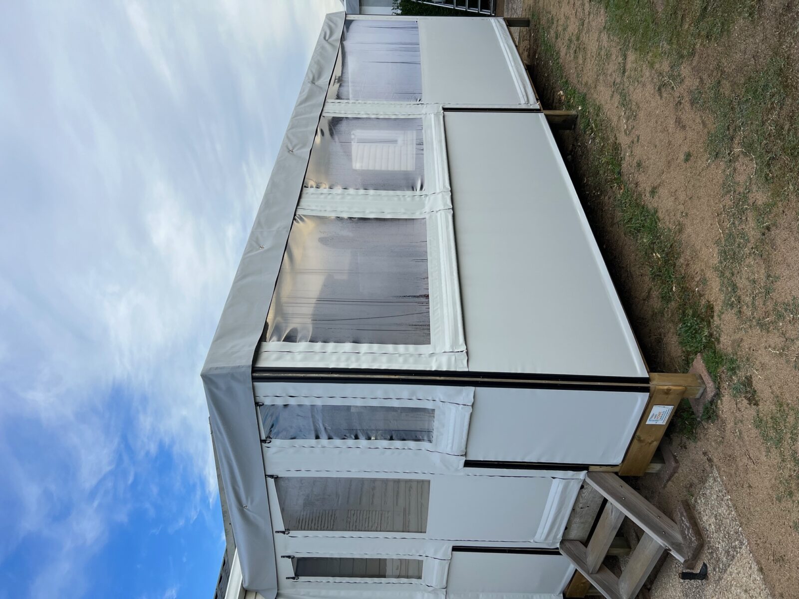 Abris Home Services Vente De Mobile Home Aux Sables D Olonne Saint Jean De Monts Et La Roche Sur Yon Toile Gris Clair 2